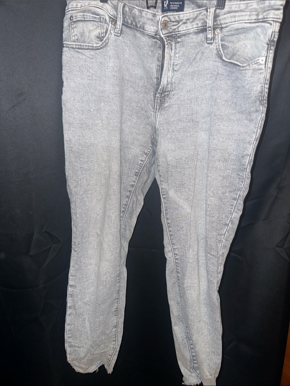 Gap size 16 Light Gray Washed Jeans - Casual Slim Fit